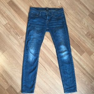 BDG Mid Rise Cigarette Ankle Jeans